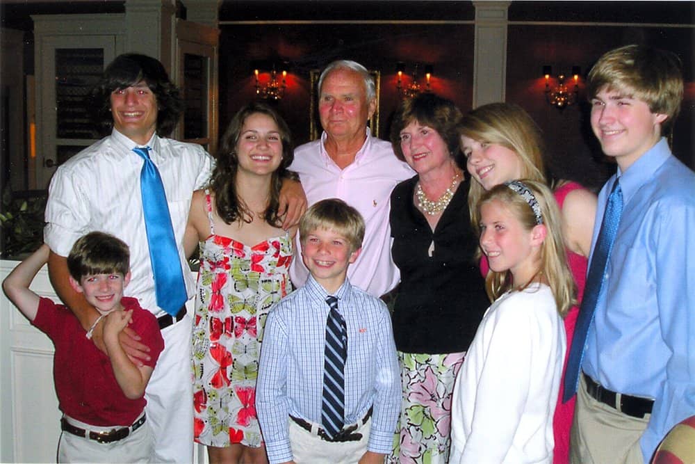 An old Family photo of Harry MacCallum Gregory with all family member together