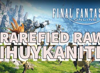 Game image of Final fantasy and text Rarefied Raw Ihuykanite