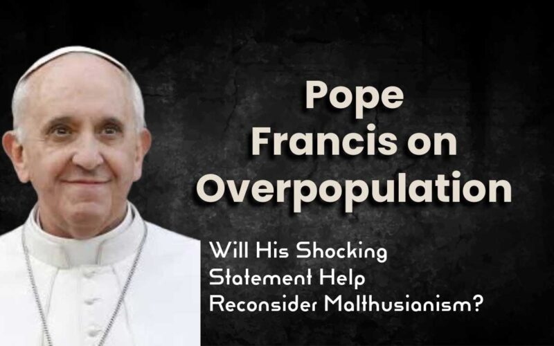 Pop Francis with his statement