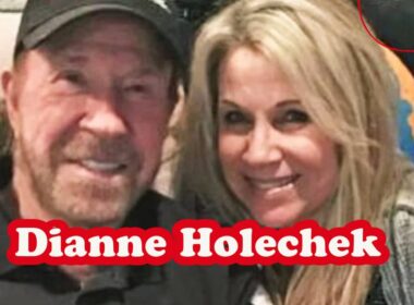 Dianne Holechek with husband