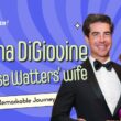 Emma DiGiovine and Jesse Watters image with blue background