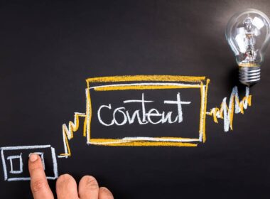 content text visual