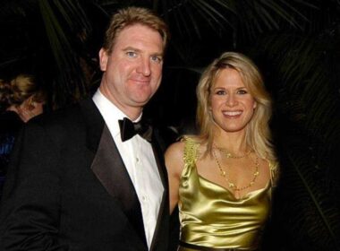 Daniel John Gregory with his wife martha